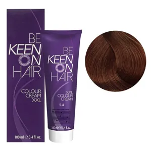 5/4 світло-коричневий мідний Стійка крем-фарба для волосся, 100 мл Colour Cream XXL KEEN