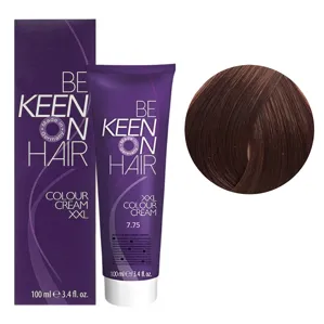 7/75 блондин каштаново-червоний Стійка крем-фарба для волосся, 100 мл Colour Cream XXL KEEN
