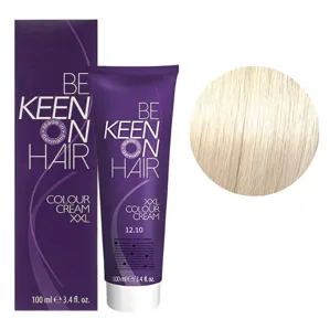 12/10 спеціальний блондин попелястий Стійка крем-фарба для волосся, 100 мл Colour Cream XXL KEEN