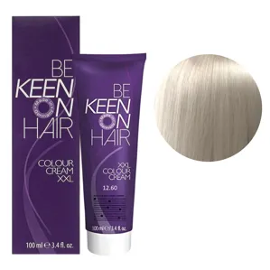 12/60 спеціальний блондин фіолетовий Стійка крем-фарба для волосся, 100 мл Colour Cream XXL KEEN