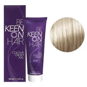 12/65 спеціальний блондин фіолетово-червоний Стійка крем-фарба для волосся, 100 мл Colour Cream XXL KEEN