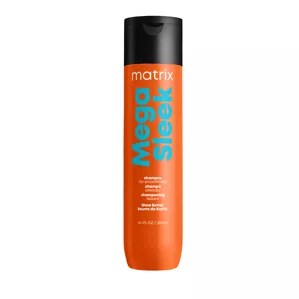 Шампунь для гладкості неслухняного волосся з маслом Ши, 300 мл Shampoo Shea butter Mega Sleek Total Results MATRIX