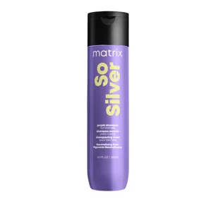 Шампунь для нейтралізації жовтизни волосся, 300 мл Purple Shampoo So Silver Total Results MATRIX   