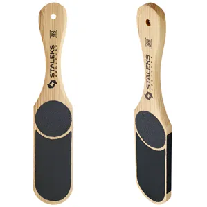 Пилка для п`ят дерев`яна (ВІЛЬХА збірна) BEAUTY & CARE 10 TYPE 3 (60/80/100/120грит) ABC 10/3 STALEKS PRO