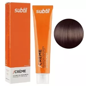6/35 темний блондин золотисто-махагоновий Стійка фарба 60 мл CREME Permanent Hair Color Subtil  