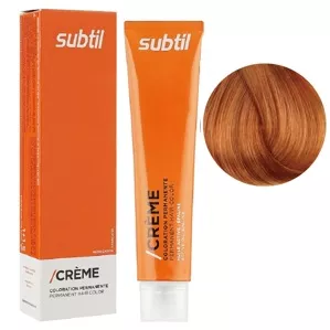 7/400 блонд мідний інтенсивний Стійка фарба 60 мл CREME Permanent Hair Color Subtil  