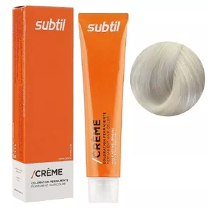 12/00 SE суперосвітлюючий натуральний блондин Стійка фарба 60 мл CREME Permanent Hair Color Subtil  