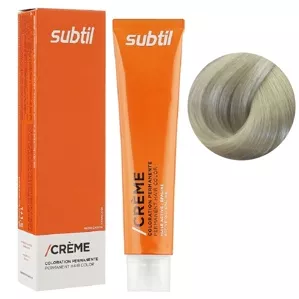 10 IC екстрасвітлий блондин холодний Стійка фарба 60 мл CREME Permanent Hair Color Subtil  