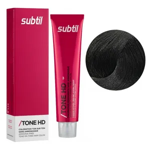 3 темний шатен Безаміачна крем-фарба для тонування волосся на лужній основі, 60 мл TONE HD SUBTIL