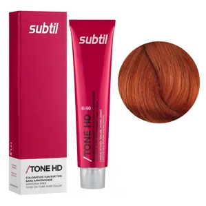 6/40 мідний Безаміачна крем-фарба для тонування волосся на лужній основі, 60 мл TONE HD SUBTIL
