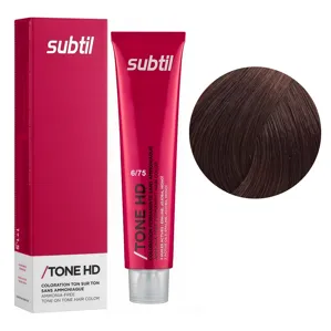 6/75 махагон Безаміачна крем-фарба для тонування волосся на лужній основі, 60 мл TONE HD SUBTIL