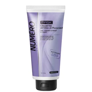 Маска розгладжувальна для волосся з олією авокадо, 300 мл Smoothing Mask with Avocado oil Smoothings Numero BRELIL Professional