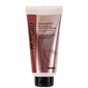 Шампунь для надання волоссю блиску з цінними маслами, 300 мл Illuminating Shampoo with Precious Oils Illuminating Numero BRELIL Professional