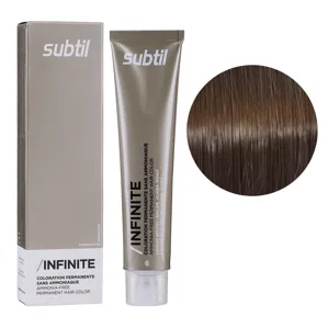 6 темний блондин Безаміачна стійка крем-фарба для волосся, 60 мл Permanent Hair Color INFINITE SUBTIL