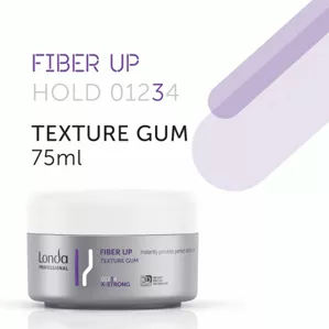 Londa FIBER UP Texture Gum X-Strong Hold  Гель волокнистий екстрасильної фіксації  ( Level 3 )  75 мл   
