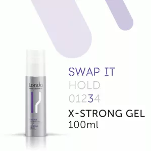 Londa SWAP IT X-Strong Gel Гель екстрасильної фіксації для надання форми волоссю ( Level 3) 100мл    