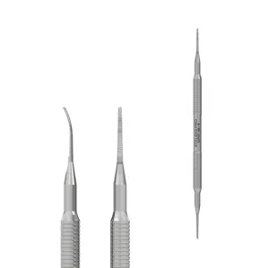 Лопатка педикюрна EXPERT 60 TYPE 4 (пилка тонка пряма та пилка тонка із загнутим кінцем) PE-60/4 STALEKS PRO