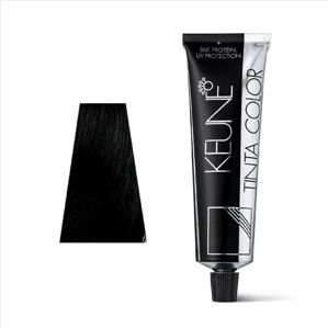 1 Чорний натуральний Фарба перманентна для волосся,  60 мл Permanent Color TINTA COLOR KEUNE 
