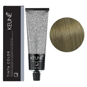 8/19 Світлий блондин попелясто-матовий Фарба перманентна для волосся,  60 мл Permanent Color TINTA COLOR KEUNE