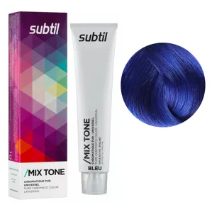 Синій (BLEU) Стійка крем-фарба без аміаку, 60 мл MIX TONE SUBTIL