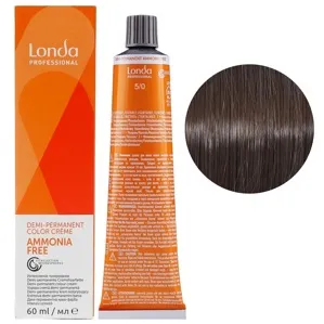 5/0 світлий брюнет Демі-перманентна фарба без аміаку, 60 мл Demi-Permanent Color Londa Professional