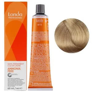 9/73 дуже світлий блондин коричнево-золотистий Демі-перманентна фарба без аміаку, 60 мл Demi-Permanent Color Londa Professional