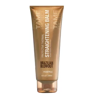 Бальзам захисний термоактивний  для випрямлення волосся на основі бразильської ягоди асаї, 240 мл Protective Thermal Straightening Balm BRAZILIAN BLOWOUT