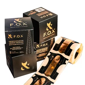 F.O.X Champ Nail Form Форми для нарощування 20шт Чемпіонатні