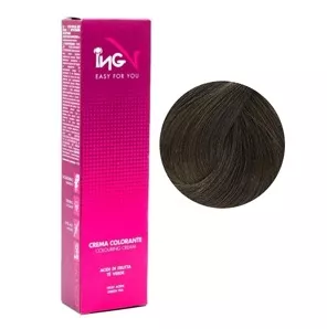 6М темний блондин матовий Крем-фарба для волосся стійка, 100 мл Colouring Cream ING