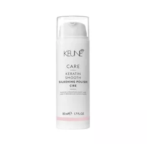Крем 50мл "Шовковий догляд "  Silkening polish cire Keratin Smooth  Care Line KEUNE