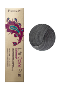 6/12 темний блондин попелясто-перламутровий Фарба для волосся 100 мл.Life Color Plus FarmaVita
