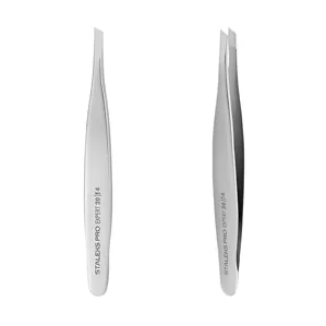 Пінцет для брів EXPERT 20 TYPE 4 (вузький скошений) TE-20/4 STALEKS PRO