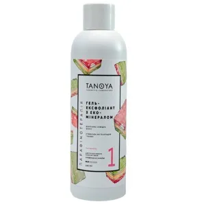 Гель-ексфоліант з еко-мінералом (скраб) №1 «Мармелад», 200 мл TANOYA Парафінотерапія 