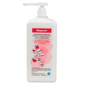 Мікрасепт Універсальний засіб для дезінфекції шкіри, інструментів та поверхонь, 1000 мл