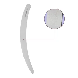 Пилка для нігтів ВИГНУТА лазерна EXPERT 10 (170 мм) FE-10-170 STALEKS PRO