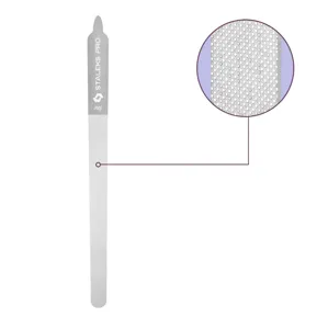 Пилка для нігтів ПРЯМА З РУЧКОЮ лазерна EXPERT 11 (155 мм) FE-11-155 STALEKS PRO