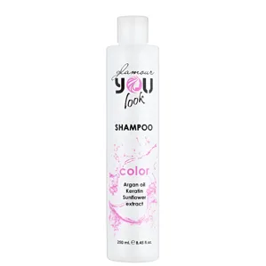 Шампунь для фарбованого та пошкодженого волосся, 250 мл COLOR SHAMPOO Glamour You look Professional