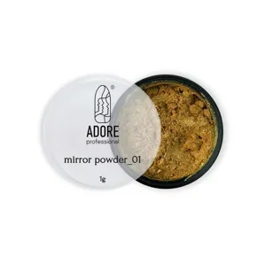 Дзеркальна втирка для нігтів, 1 г №01 Mirror Powder ADORE