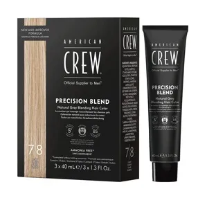 Система маскування сивини (камуфляж) Відтінок: 7-8 LIGHT, 3*40 мл Precision Blend American Crew