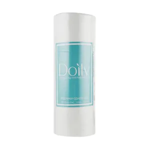 Рушники 40*70 см зі спанлейсу 40 г/м2 (В РУЛОНІ, СІТКА, білий колір), 100 шт Doily