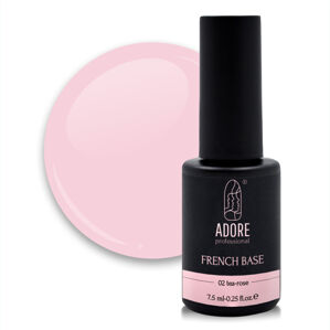 ADORE French Rubber Camouflage Base Камуфлююча база 7,5 мл №02 TEA-ROSE