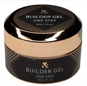 F.O.X One Step Builder Gel Clear Гель прозорий 15мл 