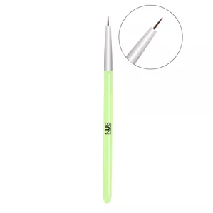 NUB Пензлик для малювання №1 5мм (салатова)