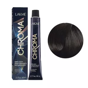 5/61 Крем-фарба для волосся перманентна без аміаку, 60мл Ammonia Free Permanent color CHROMA LAKME