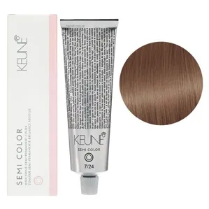 7/24 Середній блондин перламутрово-мідний Фарба для тонування волосся без аміаку,  60 мл Demi-Permanent Color SЕМІ COLOR KEUNE