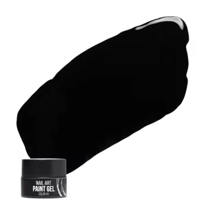 NUB Paint Gel Гель-фарба 5 г №1 Чорна 