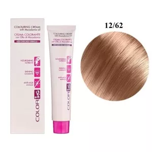 12/62 ультра блонд рожевий Крем-фарба 60мл Colouring Cream with Macadamia oil ING