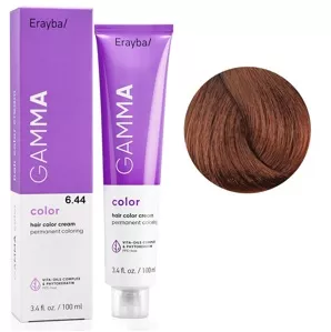 6/44 Перманентна крем-фарба для волосся 100мл GAMMA Color ERAYBA