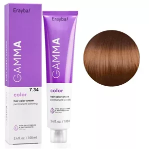 7/34  Перманентна крем-фарба для волосся 100мл GAMMA Color ERAYBA