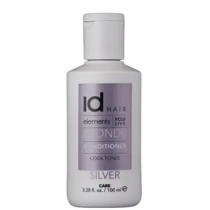 Кондиціонер для блонду і освітленого волосся з фіолетовим пігментом, 100 мл Silver Conditioner BLONDE Elements Xclusive ID Hair